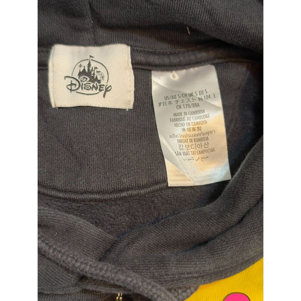 Disneyland Resort 2024 Mickey Mouse Graphic Hoodie Adult Small Black Pullover - Picture 3 of 10